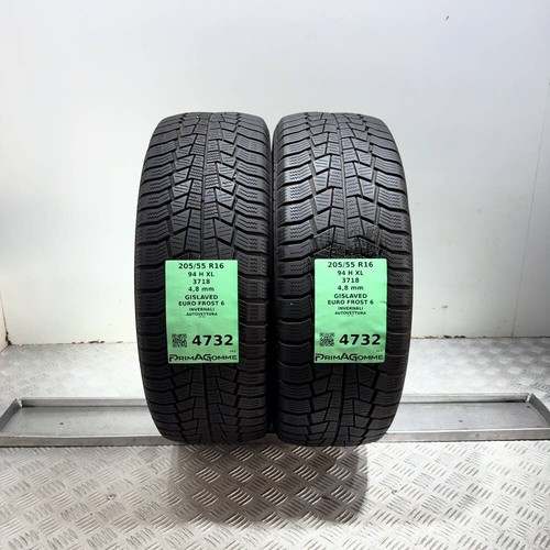 Gomme usate 205 r16 - 55, xl